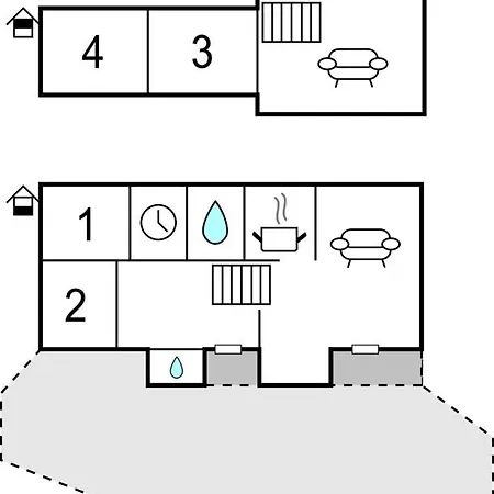 펜션 Four-bedroom In